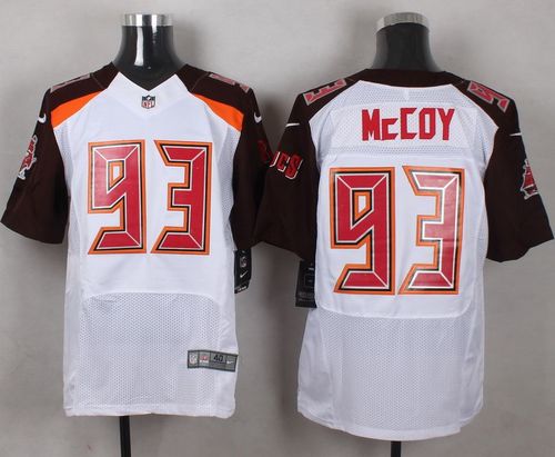 Nike Buccaneers #93 Gerald McCoy White Men's Stitched NFL New Elite Jersey